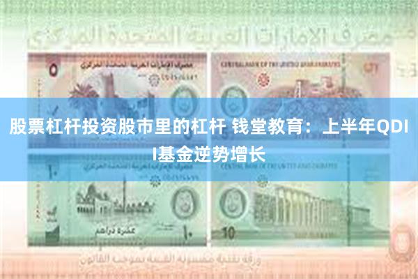 股票杠杆投资股市里的杠杆 钱堂教育：上半年QDII基金逆势增长