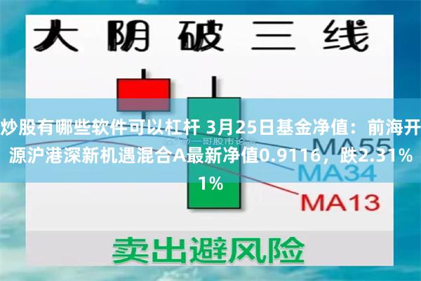 炒股有哪些软件可以杠杆 3月25日基金净值：前海开源沪港深新机遇混合A最新净值0.9116，跌2.31%